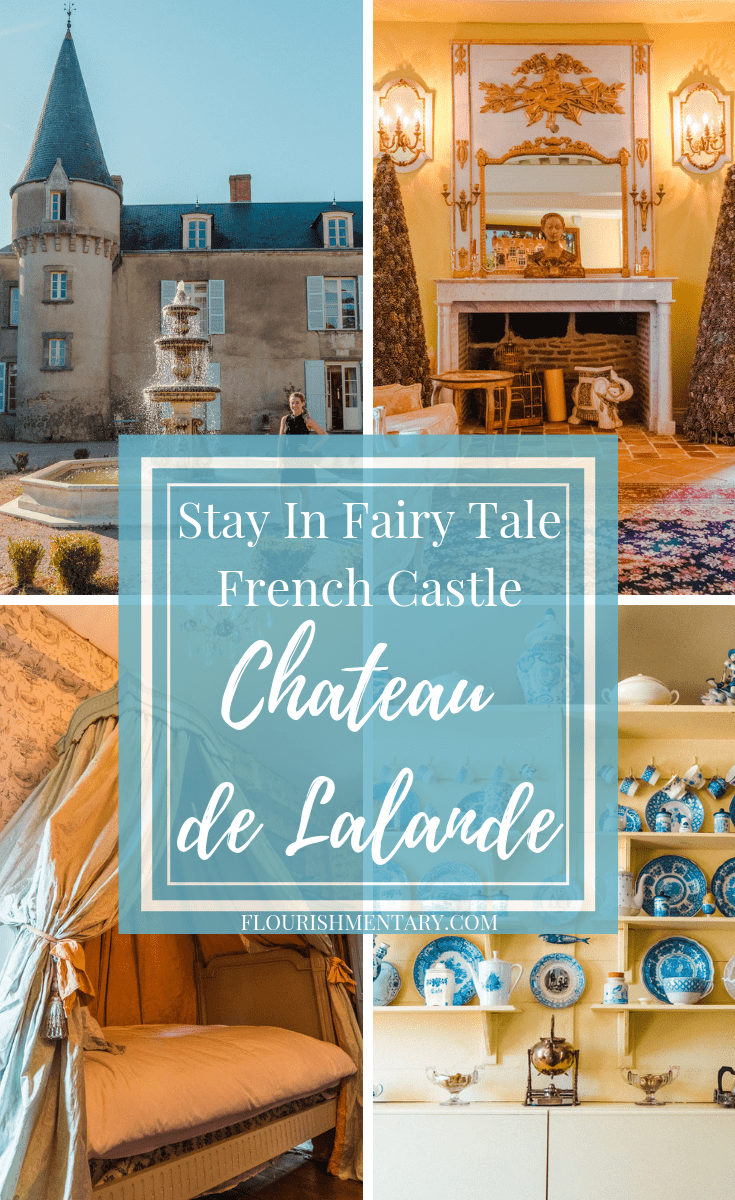 Medieval Blue Wrapping Paper Design – Chateau de Lalande