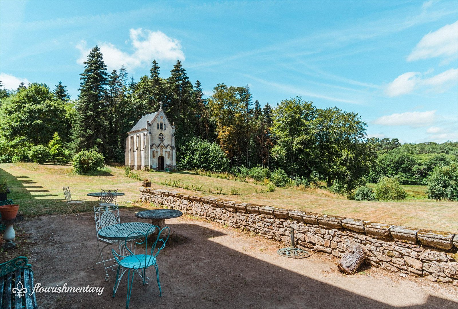 the chapel chateau de lalande