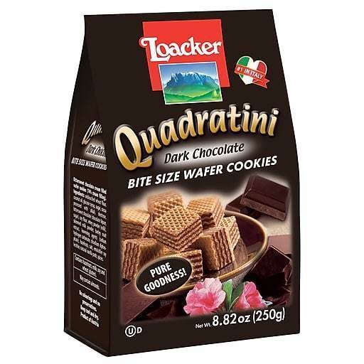 Loacker Quadratini Dark Chocolate Italian Foods from Trader Joe's