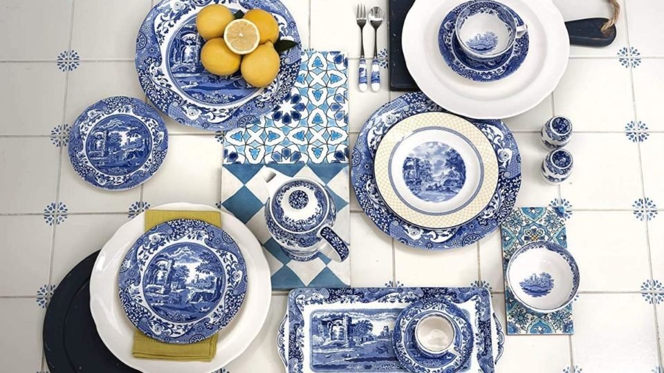 The Prettiest Blue & White Plates To Dine On