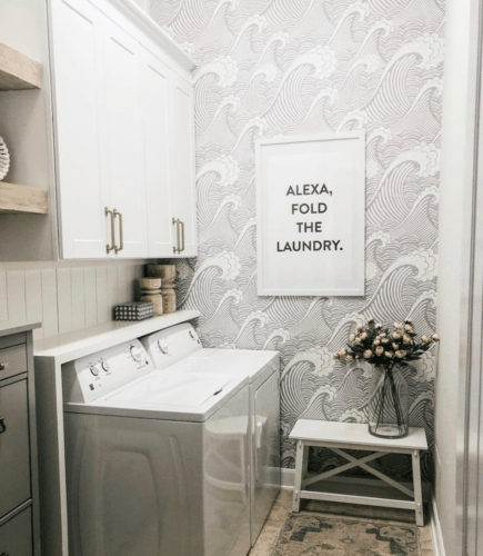 5 Chic & Simple Laundry Room Makeover Ideas - Flourishmentary