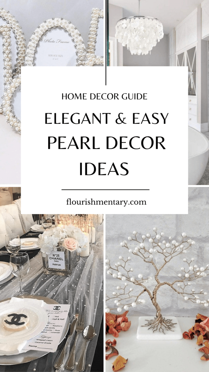 Pretty Pearl Decor Ideas To Make Your Home Shine - Flourishmentary