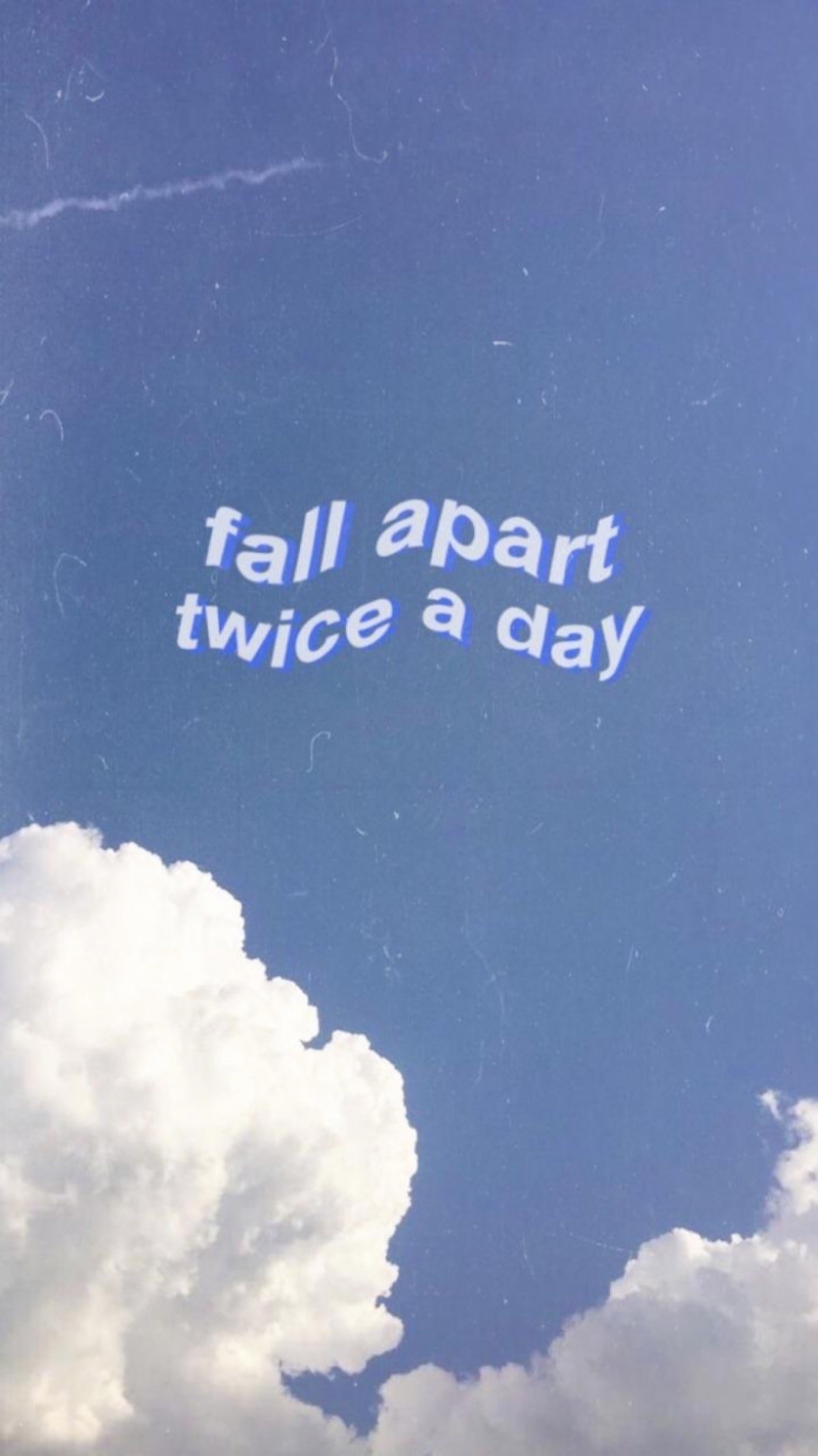 Text Aesthetic iPhone Wallpaper