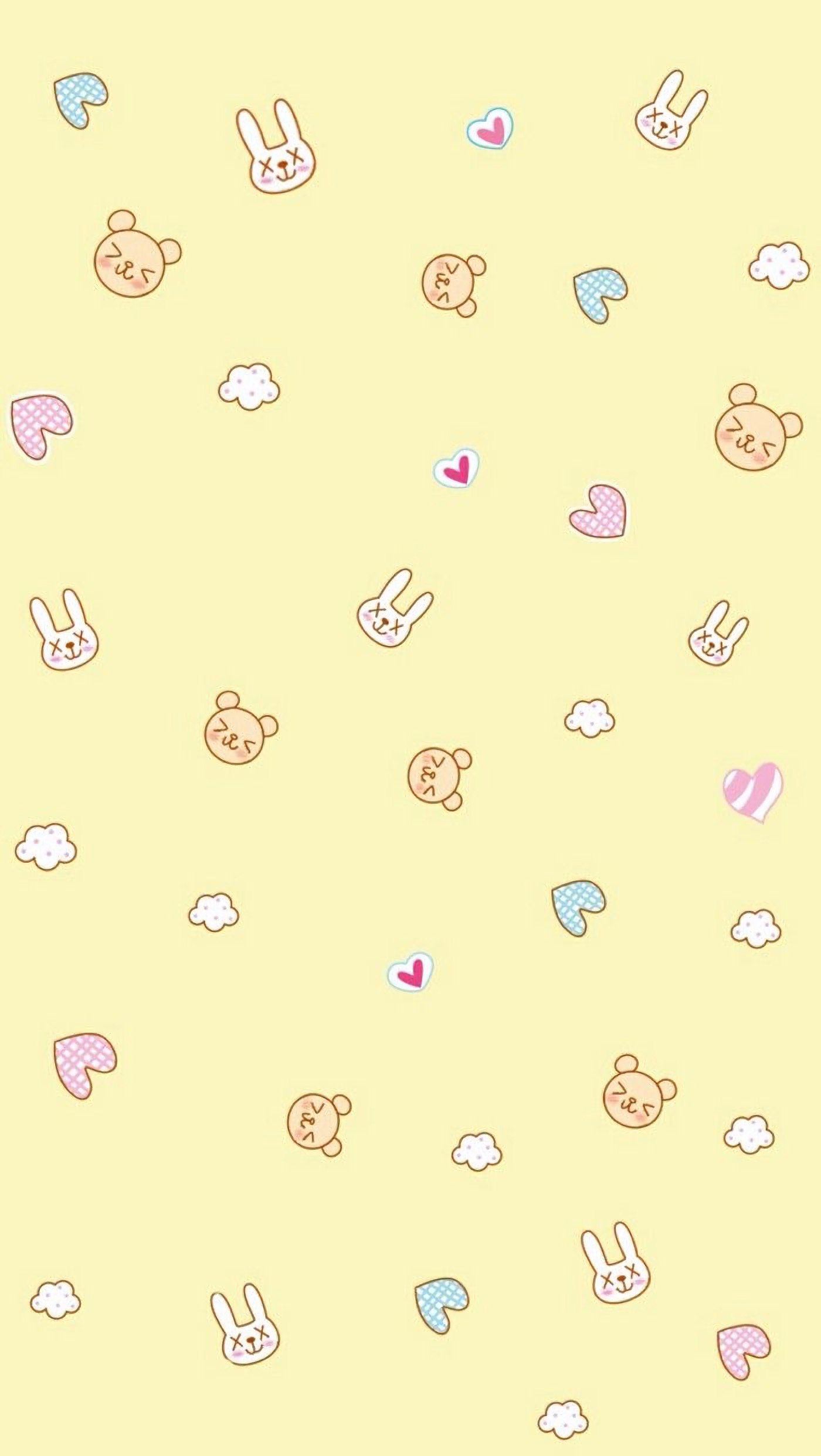 Pastel Kawaii Aesthetic iPhone Wallpaper