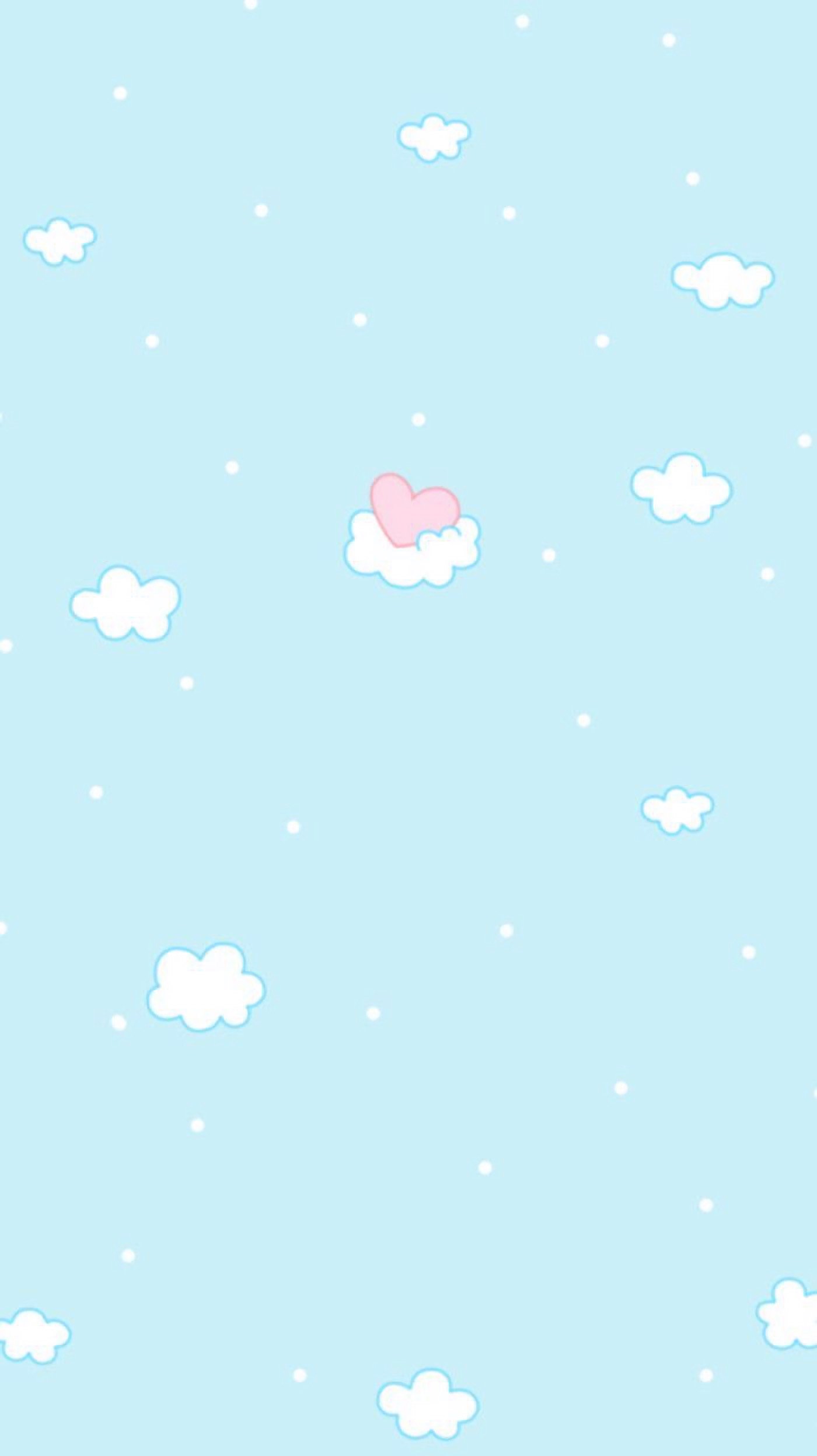 Pastel Kawaii Aesthetic iPhone Wallpaper